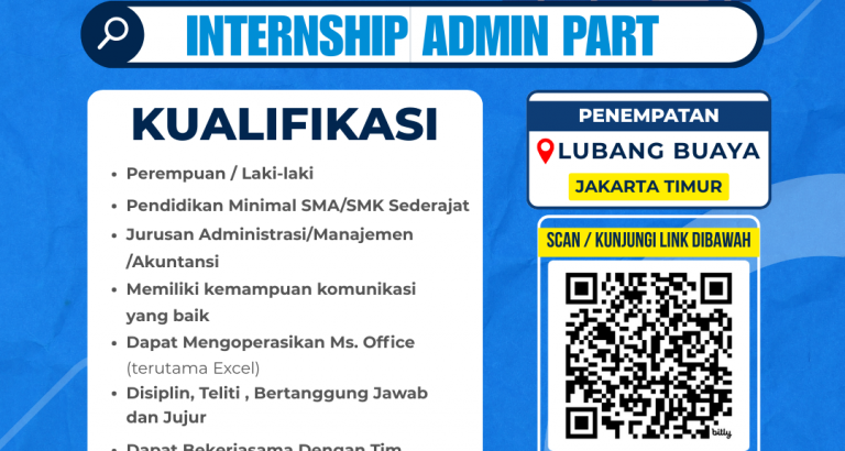 (HIRING) INTERNSHIP ADMIN PART